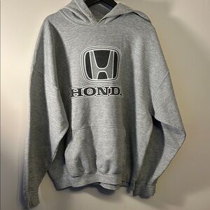 Gray Honda sweatshirt